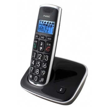 Fysic Senioren Dect Telefoon Met Grote Toetsen, 1 Handset Fx 6000 Zwart online kopen