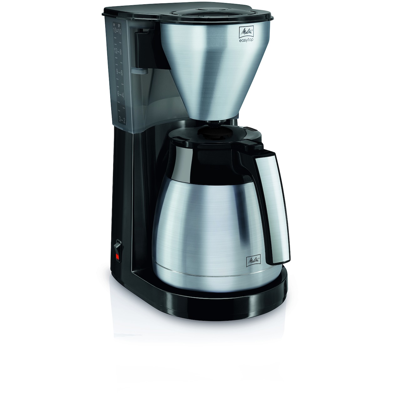 Melitta EasyTop Therm Steel zwart