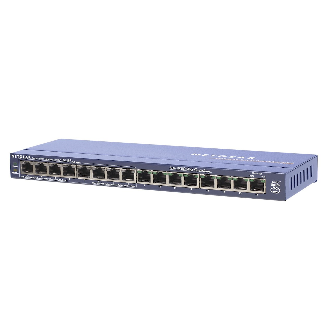 Telefoonleader - Netgear FS116PEU