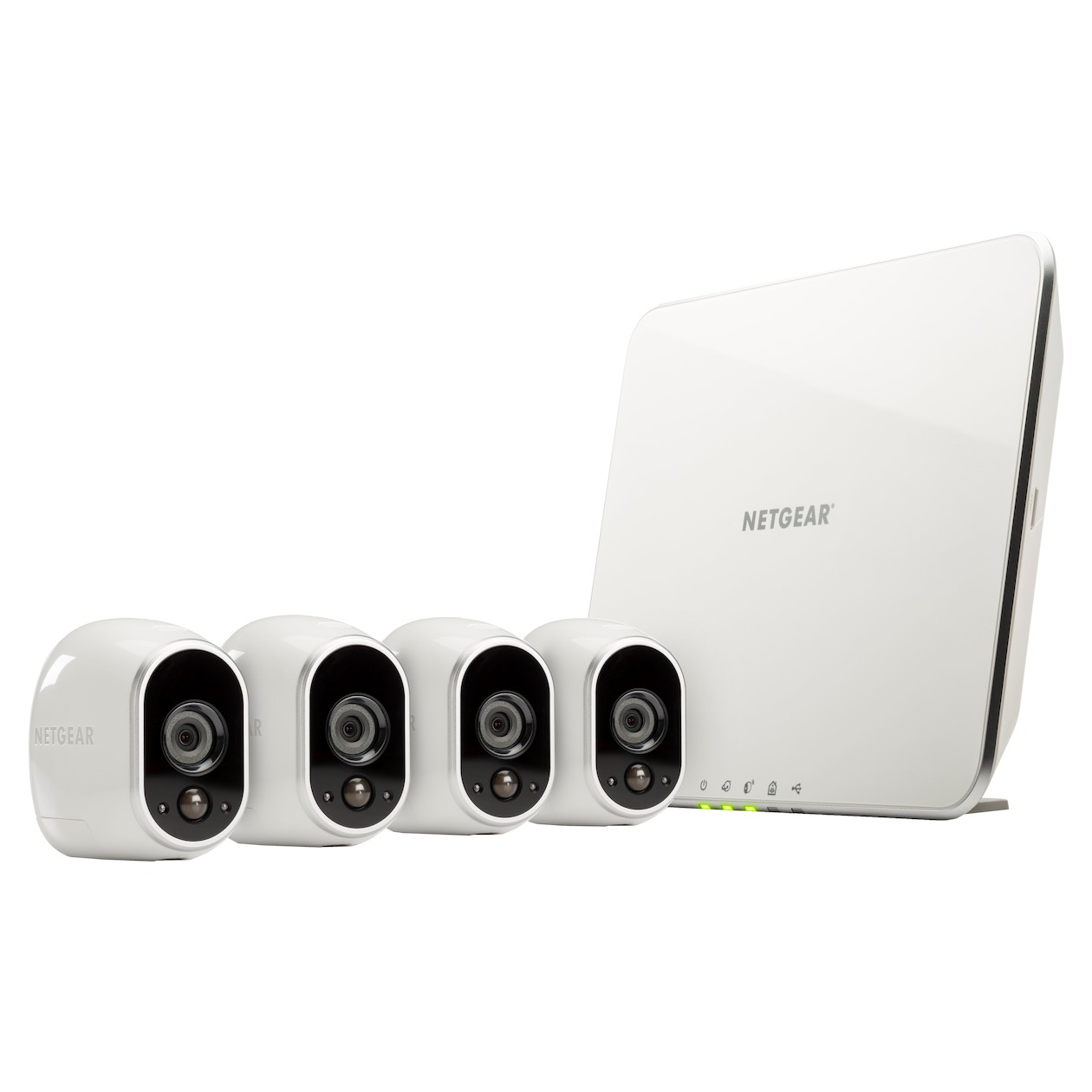 Telefoonleader - Netgear Arlo Smart Home HD-Camera (Four Pack) wit