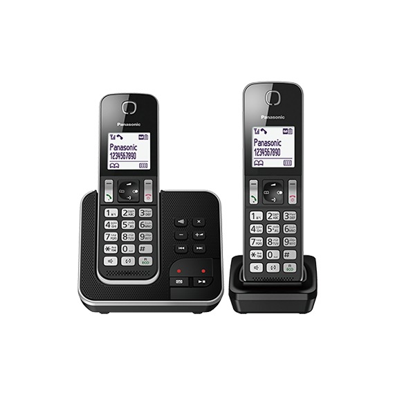 Telefoonleader - Panasonic KX-TGD322 zwart