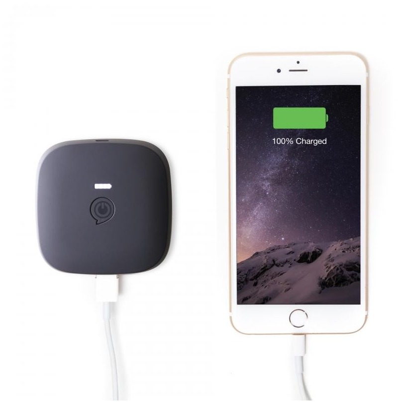 Zens Portable Power Pack 3000 mAh zwart