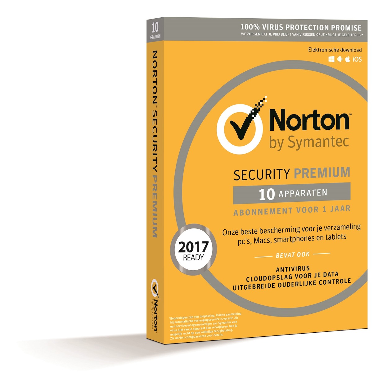 Symantec Norton Security Premium voor 10 apparaten