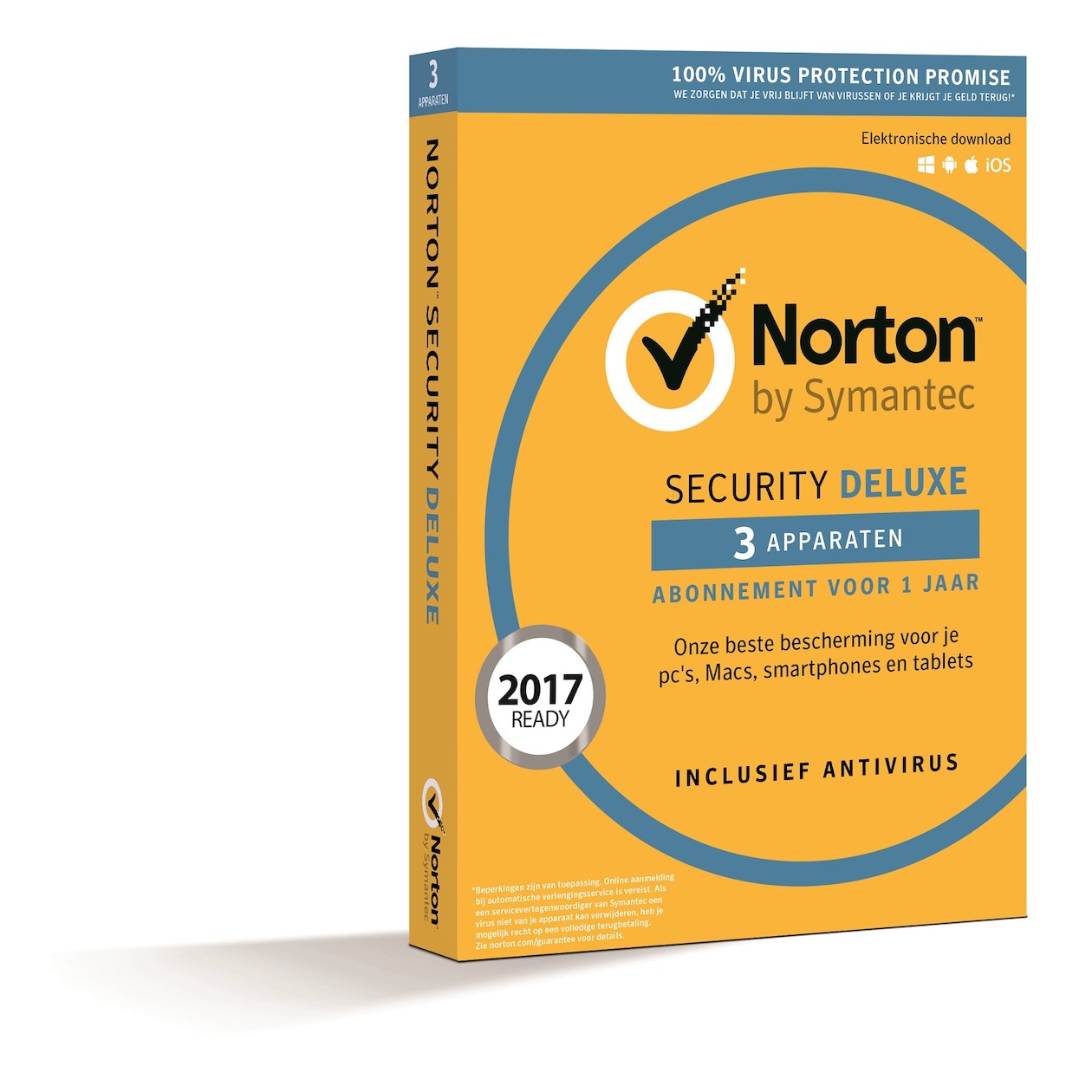 Symantec Norton Security Deluxe voor 3 apparaten