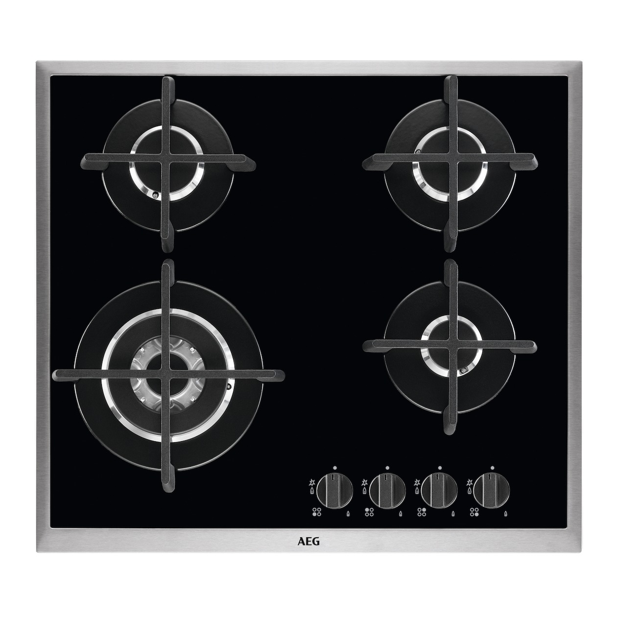 AEG HG694550XB inbouw gas op glaskookplaat online kopen