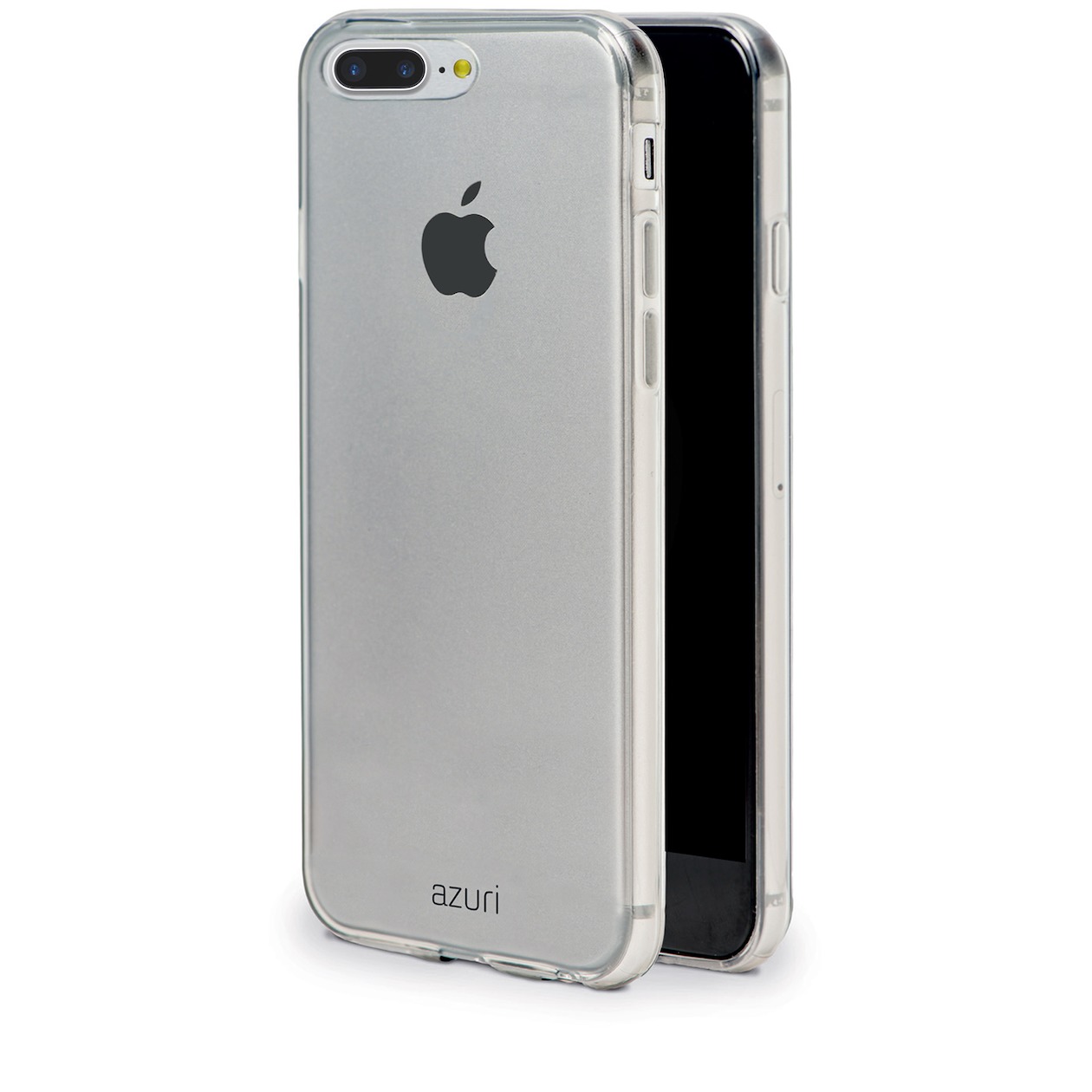 Telefoonleader - Azuri Flexibele TPU Back Cover voor Apple iPhone 7/8 plus transparant