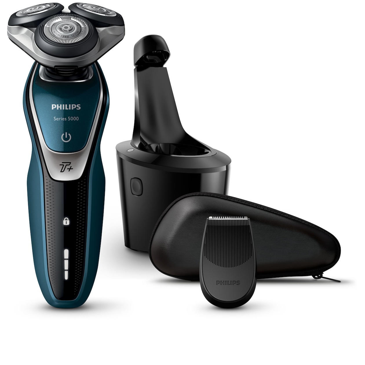Telefoonleader - Philips S5672/26 zwart/blauw Telefoonleader - Philips S5672/26 zwart/blauw