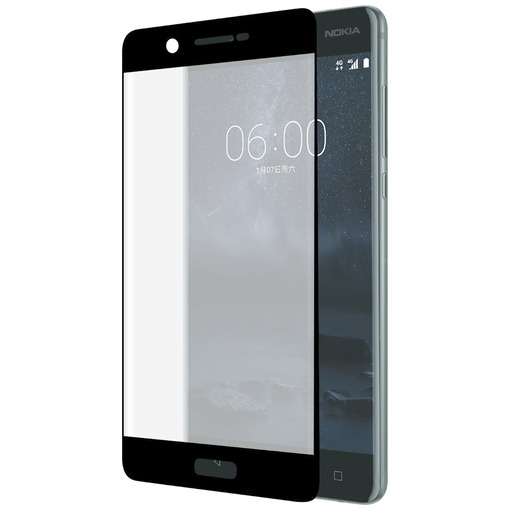 Telefoonleader - Azuri Tempered Glass Curved Screen Protector voor Nokia 5