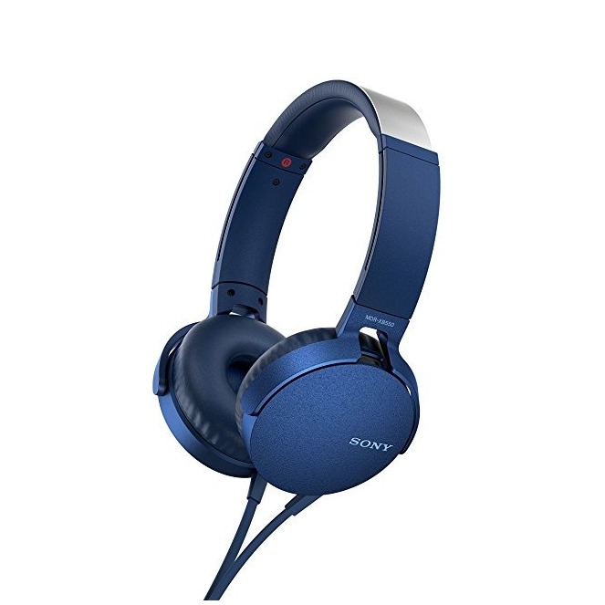 Telefoonleader - Sony MDR-XB550AP blauw