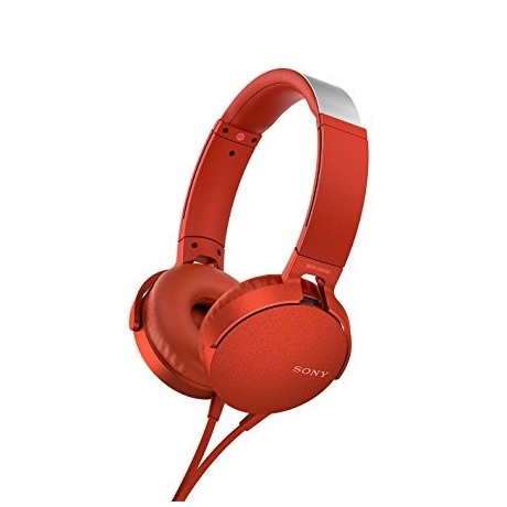 Sony MDR-XB550AP rood