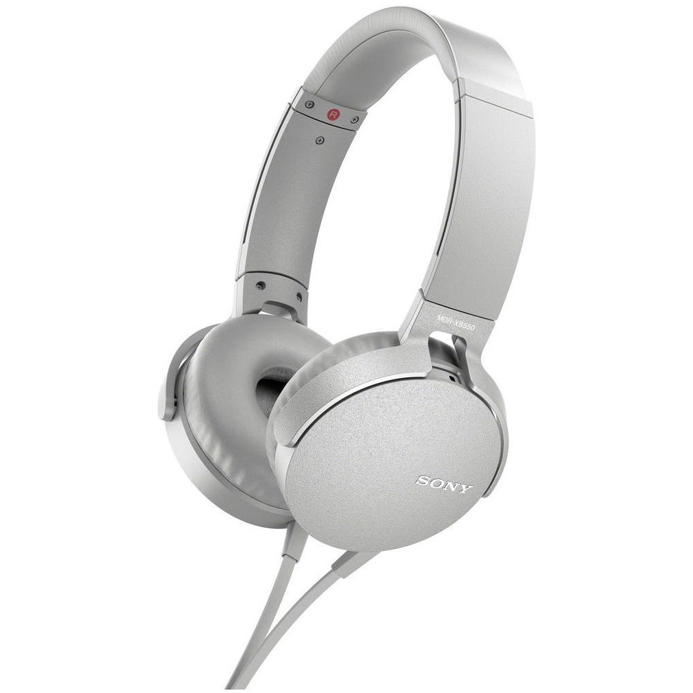 Telefoonleader - Sony MDR-XB550AP wit