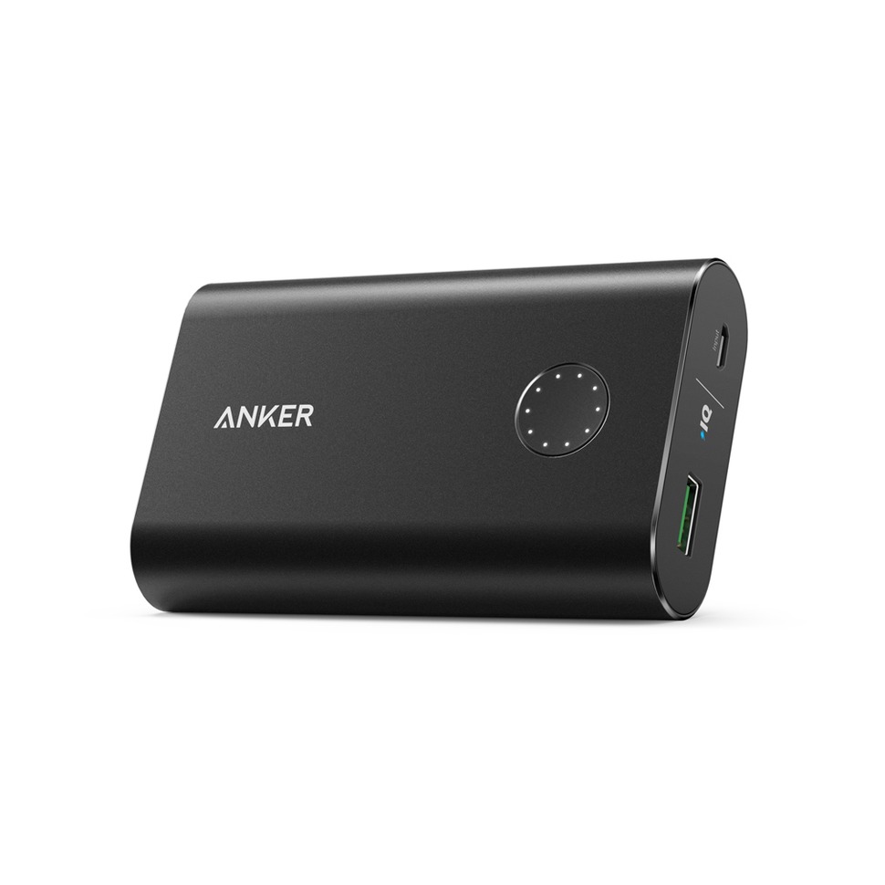 Telefoonleader - Anker POWERCORE+ 10050 QC 3.0 zwart