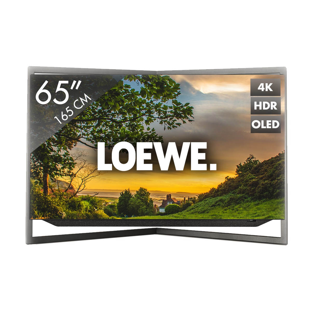 Loewe Bild 9.65 grafietgrijs