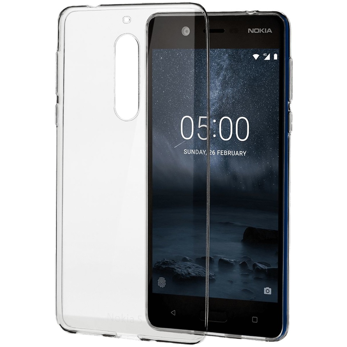 Telefoonleader - Nokia Back case - voor 5 transparant