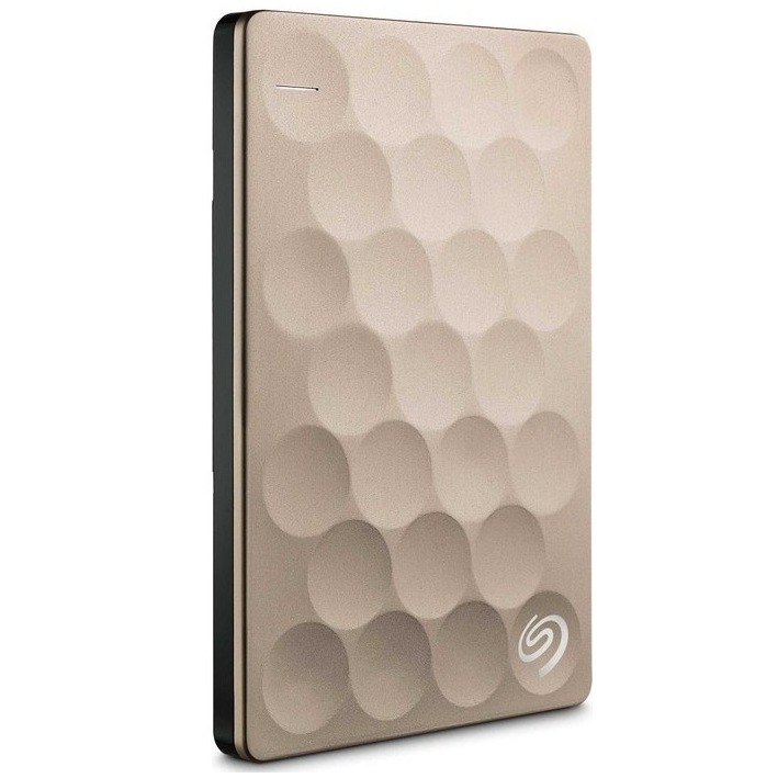 Seagate BackupPlus Portable Ultra Slim 2TB goud