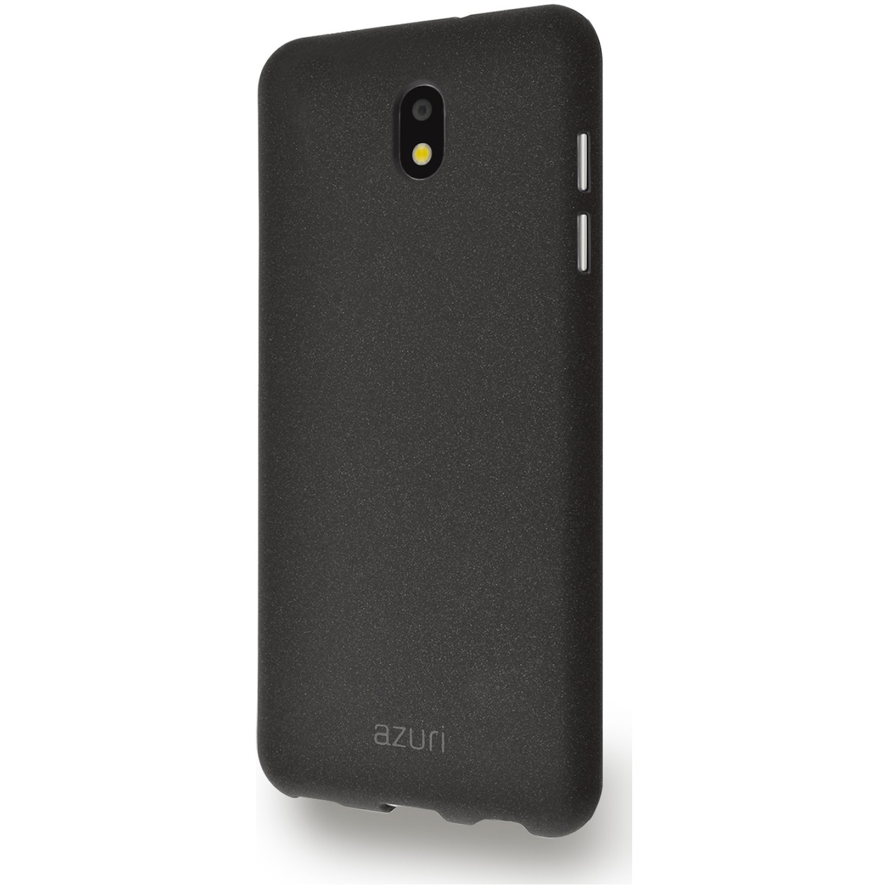 Azuri Flexibele cover met zand textuur voor Samsung Galaxy J3 2017 zwart