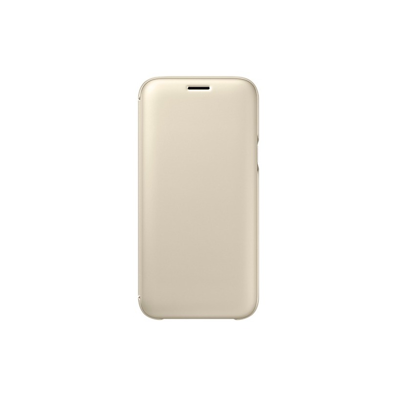 Samsung Flip Wallet - voor Samsung Galaxy J5 2017 goud