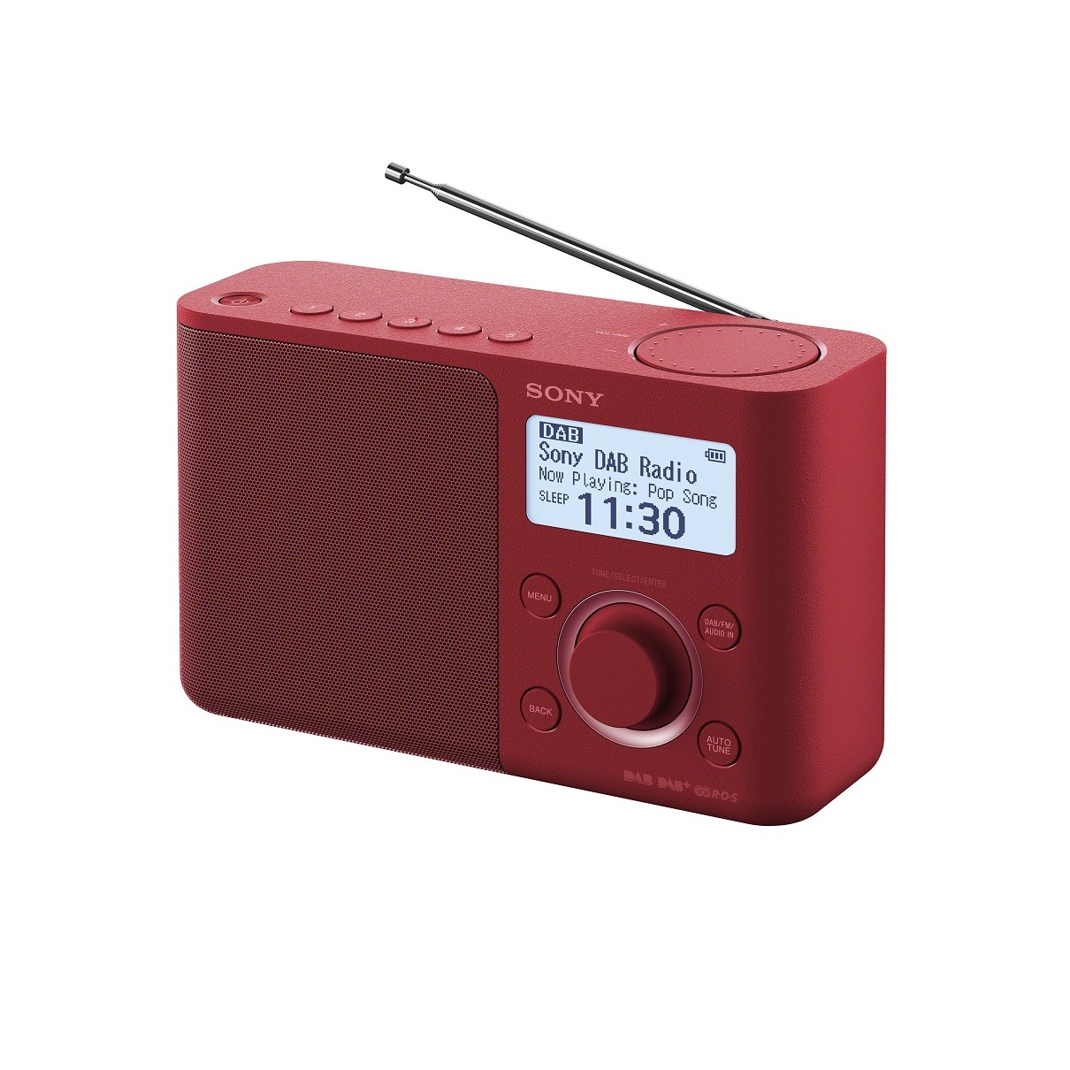 Telefoonleader - Sony XDR-S61D rood