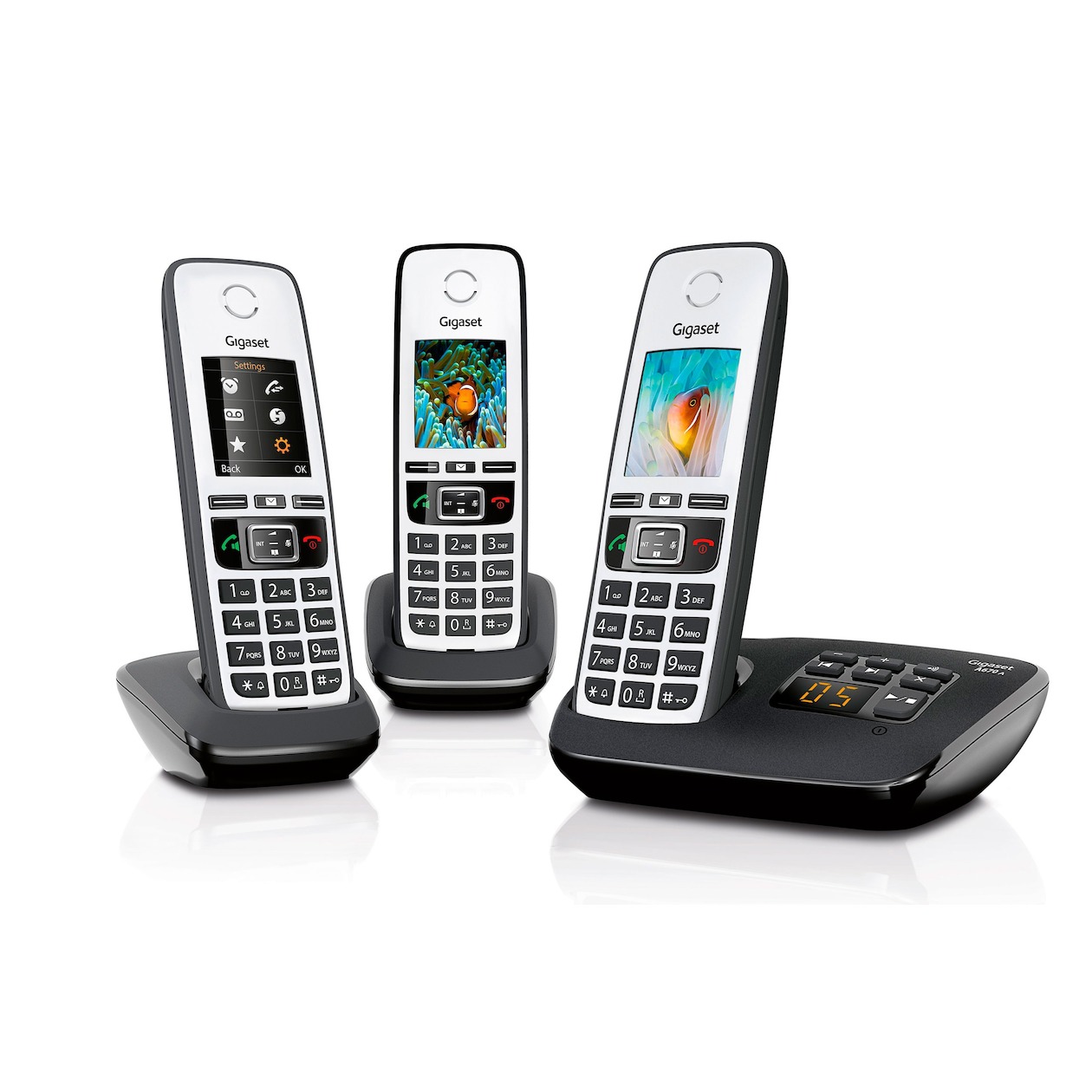 Telefoonleader - Gigaset A670A Trio zwart