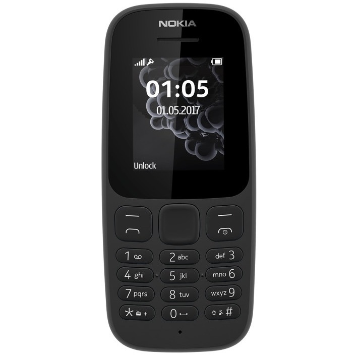 Telefoonleader - Nokia 105 Neo (Lebara) zwart