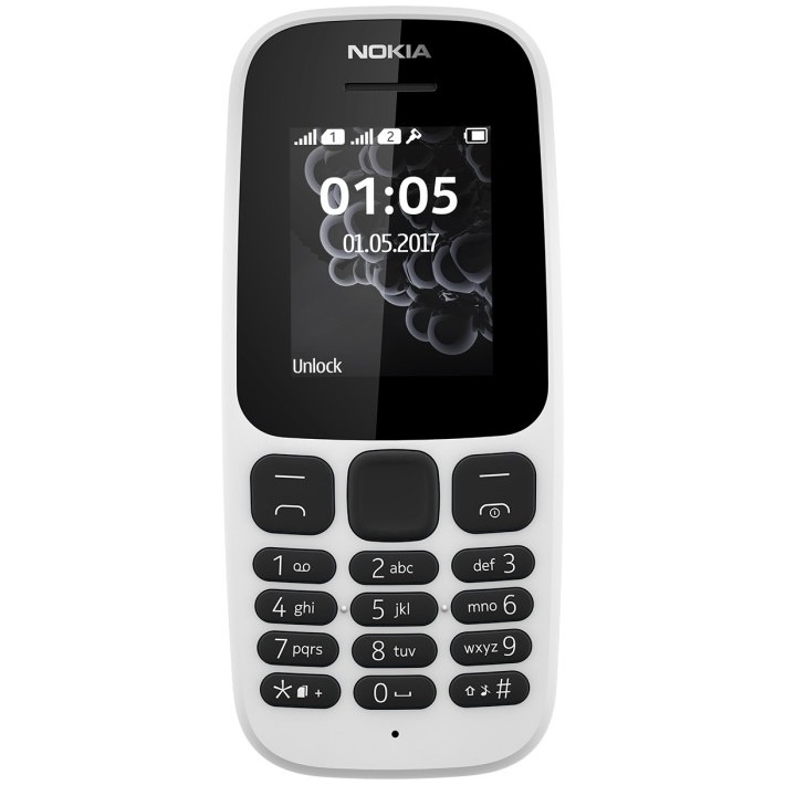 Telefoonleader - Nokia 105 Neo (Lebara) wit