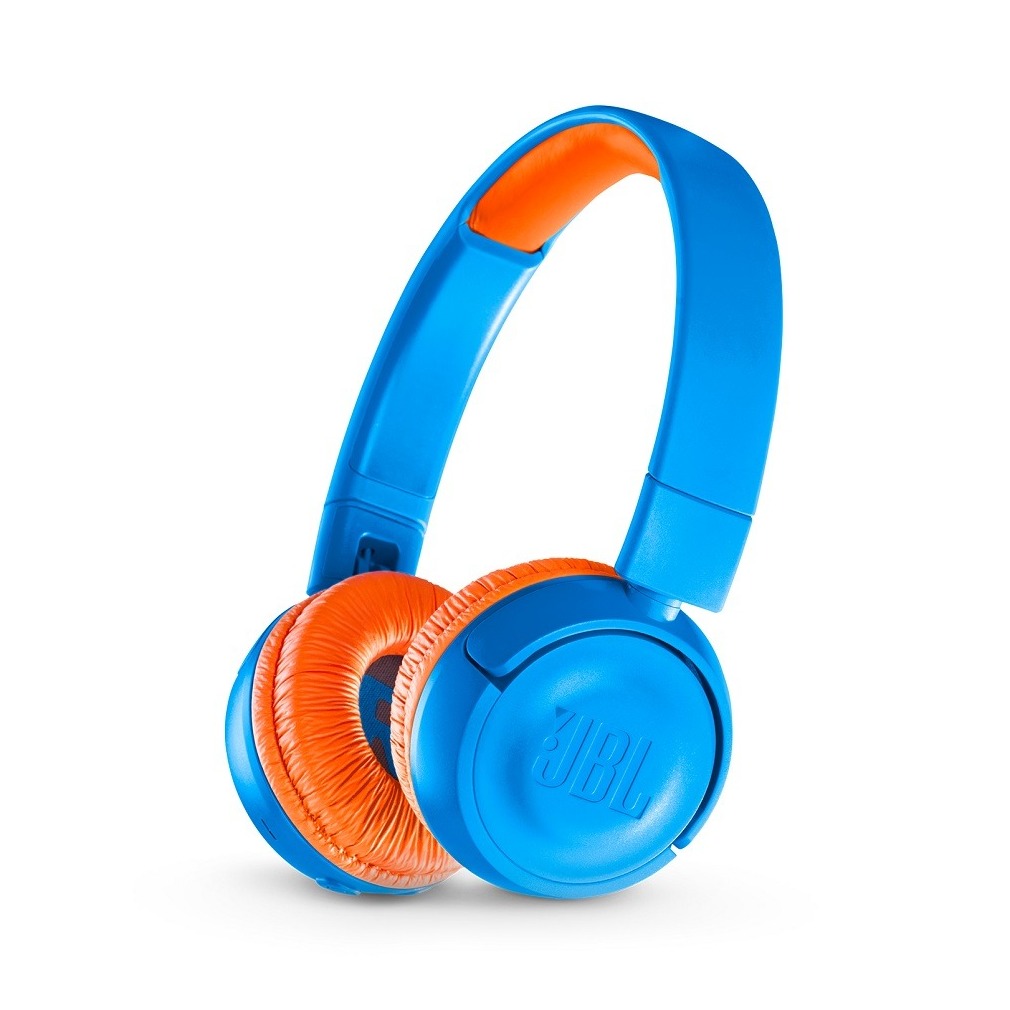 JBL JR300BT junior blauw/oranje