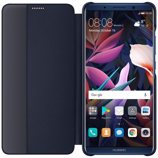 Telefoonleader - Huawei Flip view cover voor Huawei Mate 10 Pro blauw