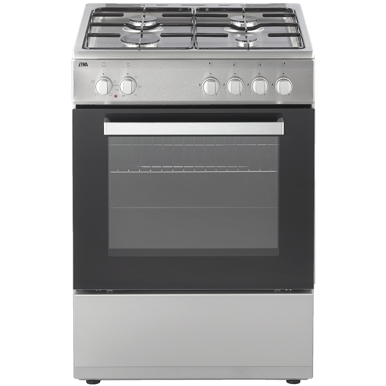 Etna FGV160RVS Gasfornuis Grijs