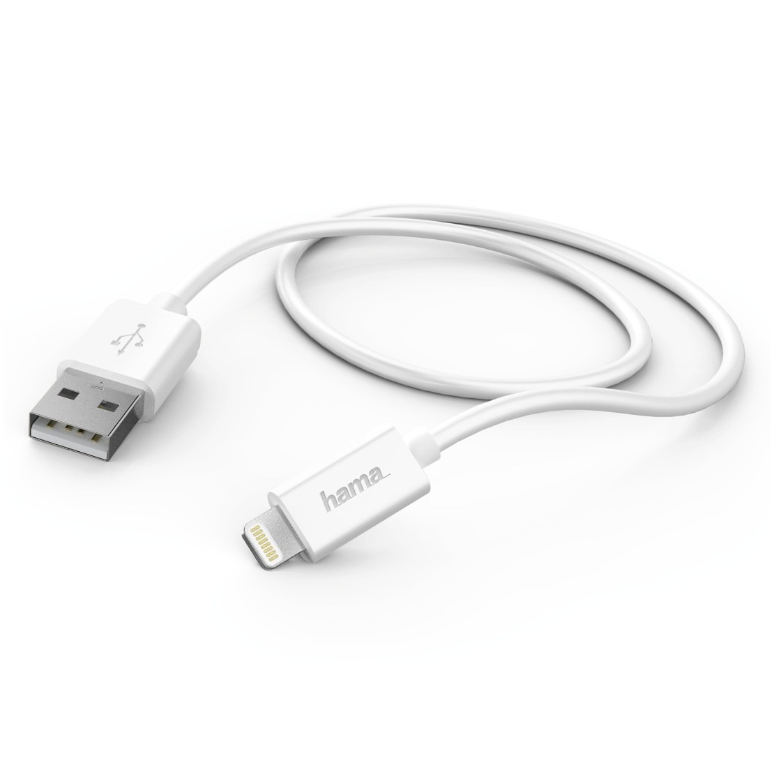 Hama Lightning kabel (1m) MFI-gecertificeerd wit