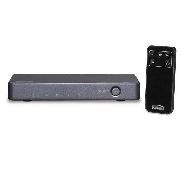 Marmitek Connect 620 UHD 2.0 HDMI video switch Grijs online kopen