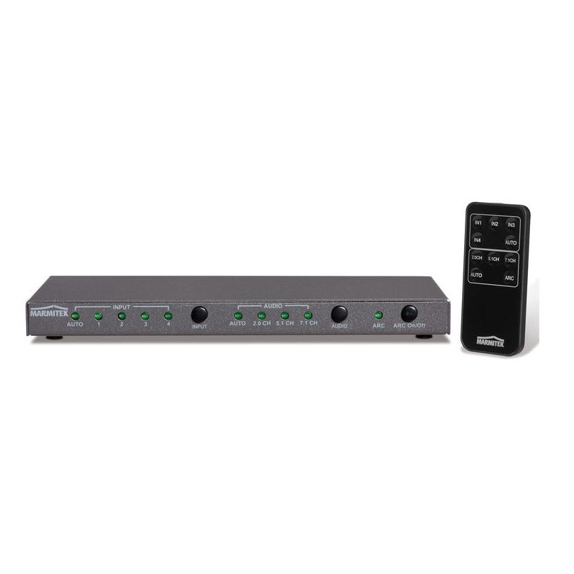 Telefoonleader - Marmitek CONNECT 621 UHD 2.0 zwart