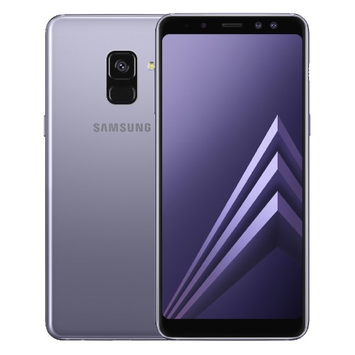 Telefoonleader - Samsung Galaxy A8 grijs