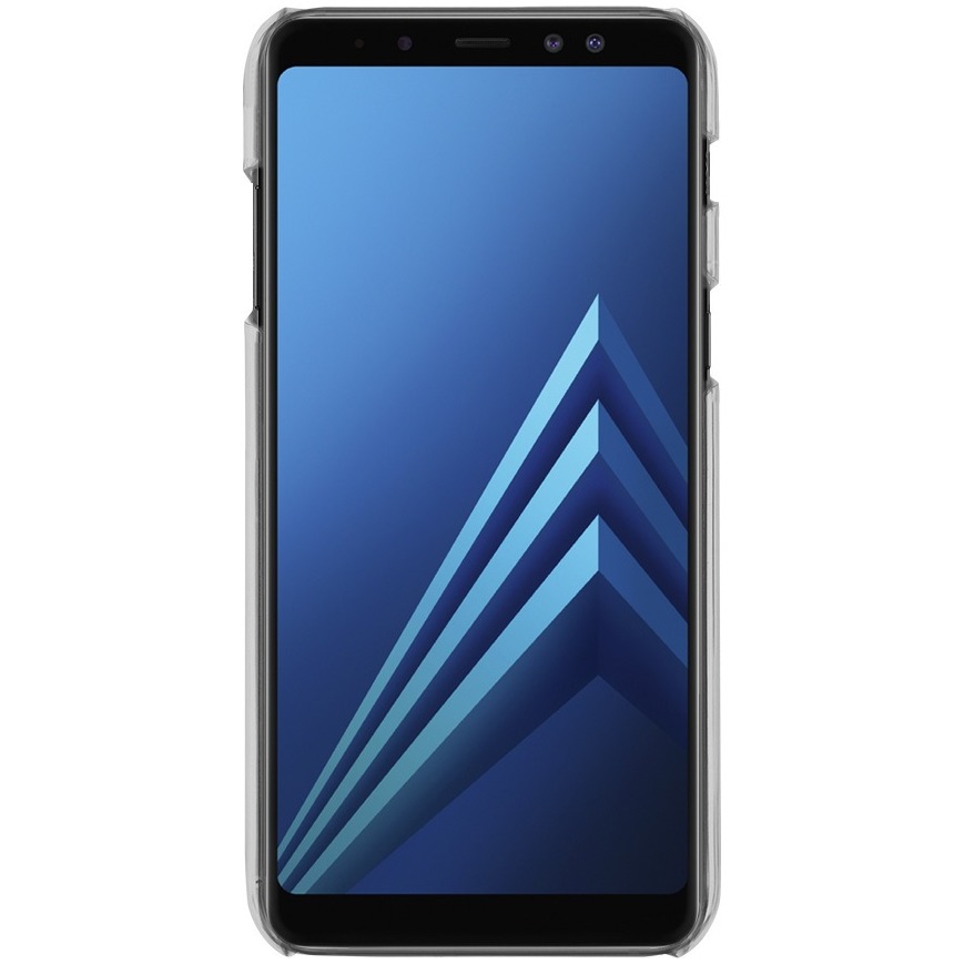 Azuri Front & Back protection pack - voor Samsung A8 transparant