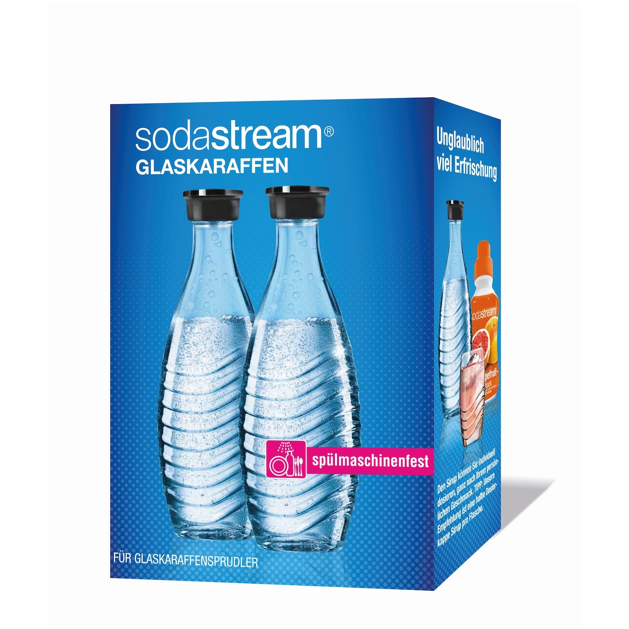 Sodastream Glazen karaf Duopack 1ltr