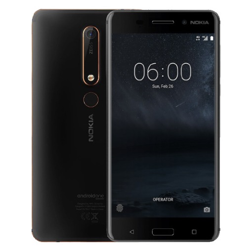 Telefoonleader - Nokia 6.1 (2018) zwart