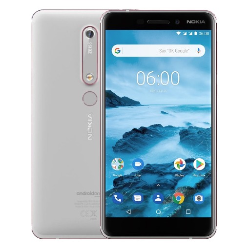 Nokia 6.1 (2018) wit/zilver