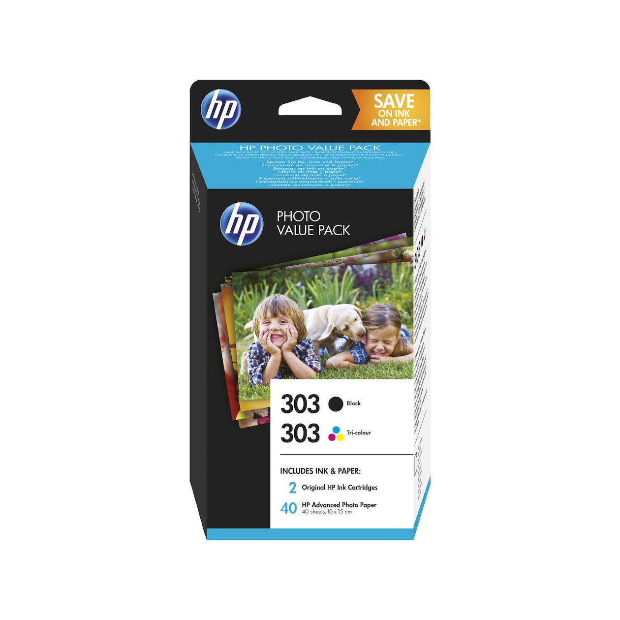 HP 303 photo zwart