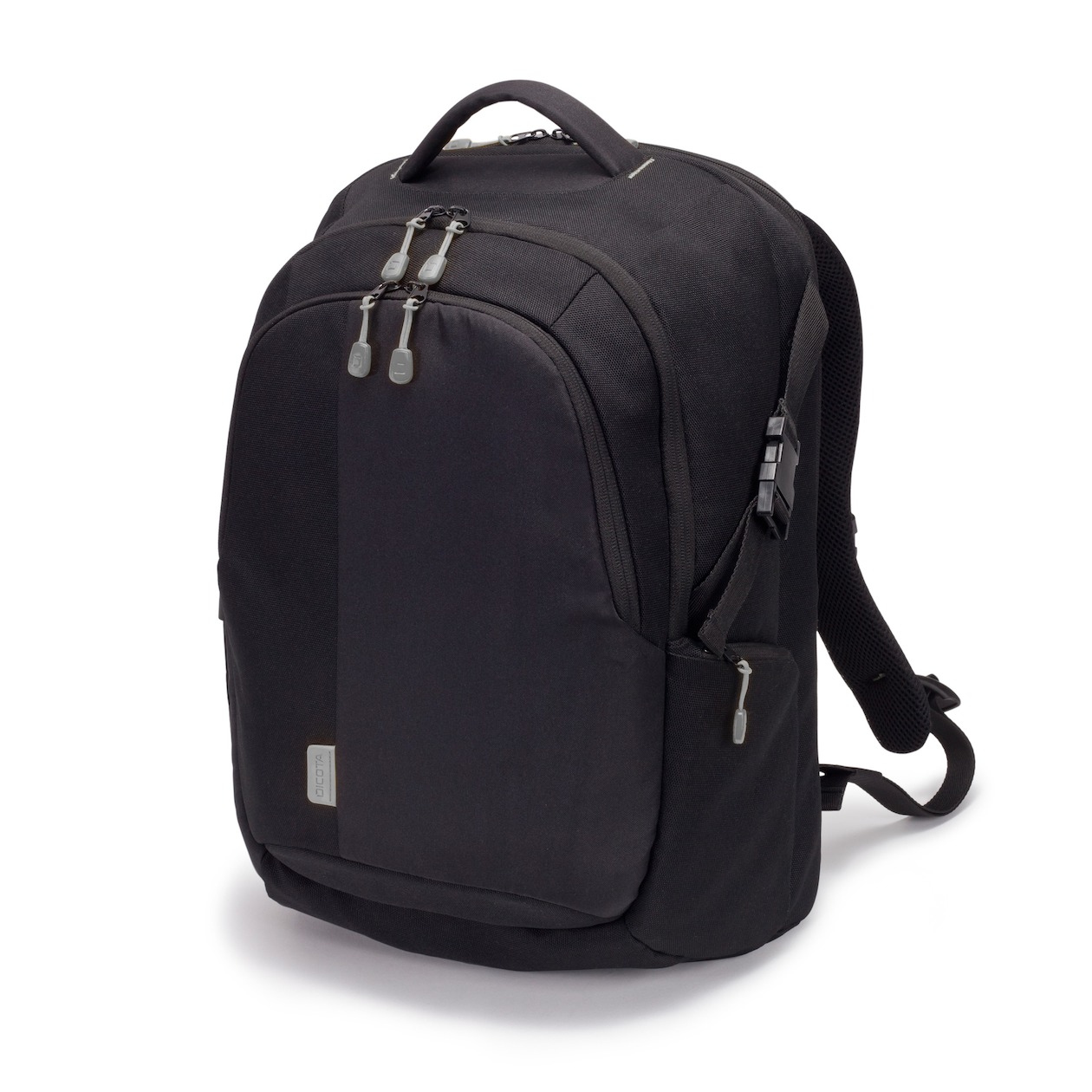 Telefoonleader - Dicota Backpack Eco 15,6inch detachable Notebook-Case Rain Protection System zwart