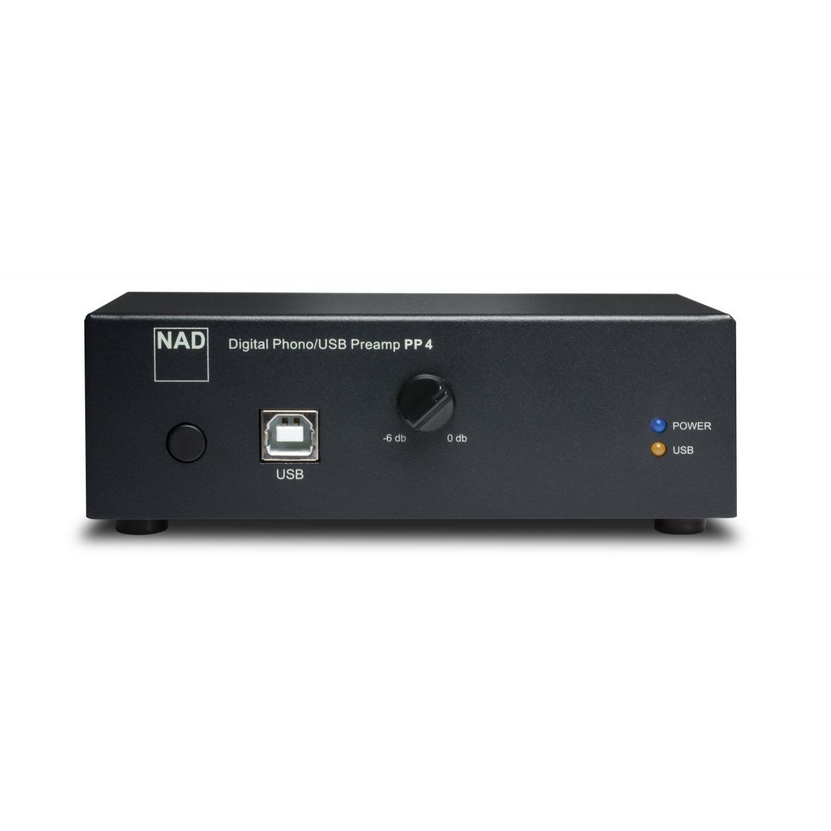 NAD PP4 USB/RIAA grafiet