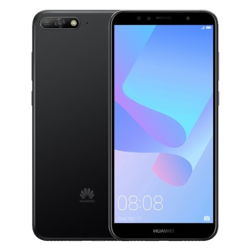 Telefoonleader - Huawei Y6 2018 - Dual Sim zwart