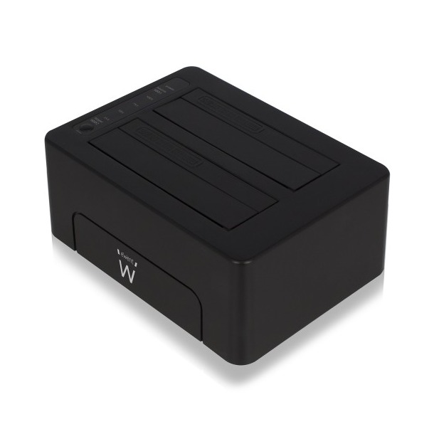 Telefoonleader - Ewent USB 3.1 Gen1 (USB 3.0) Dual HDD Docking Station