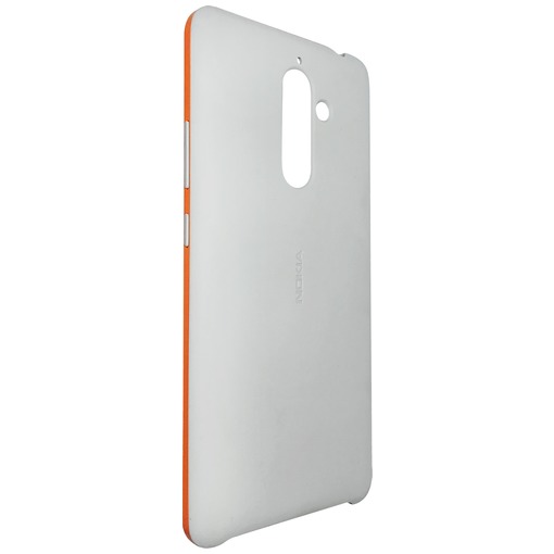 Telefoonleader - Nokia Soft touch back case - voor Nokia 7 plus grijs