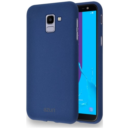 Azuri Flexible cover voor Galaxy J6 (2018) blauw