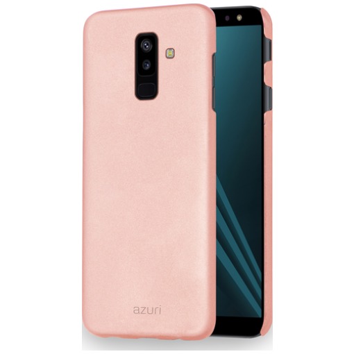 Azuri Metallic cover voor Galaxy A6 Plus (2018) roze