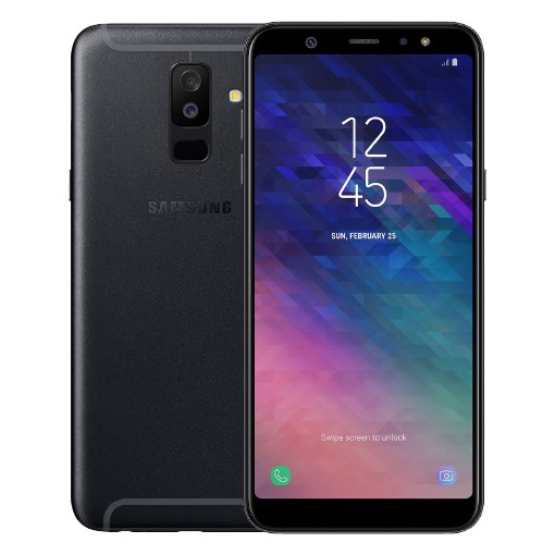 Telefoonleader - Samsung Galaxy A6 Plus (2018) zwart
