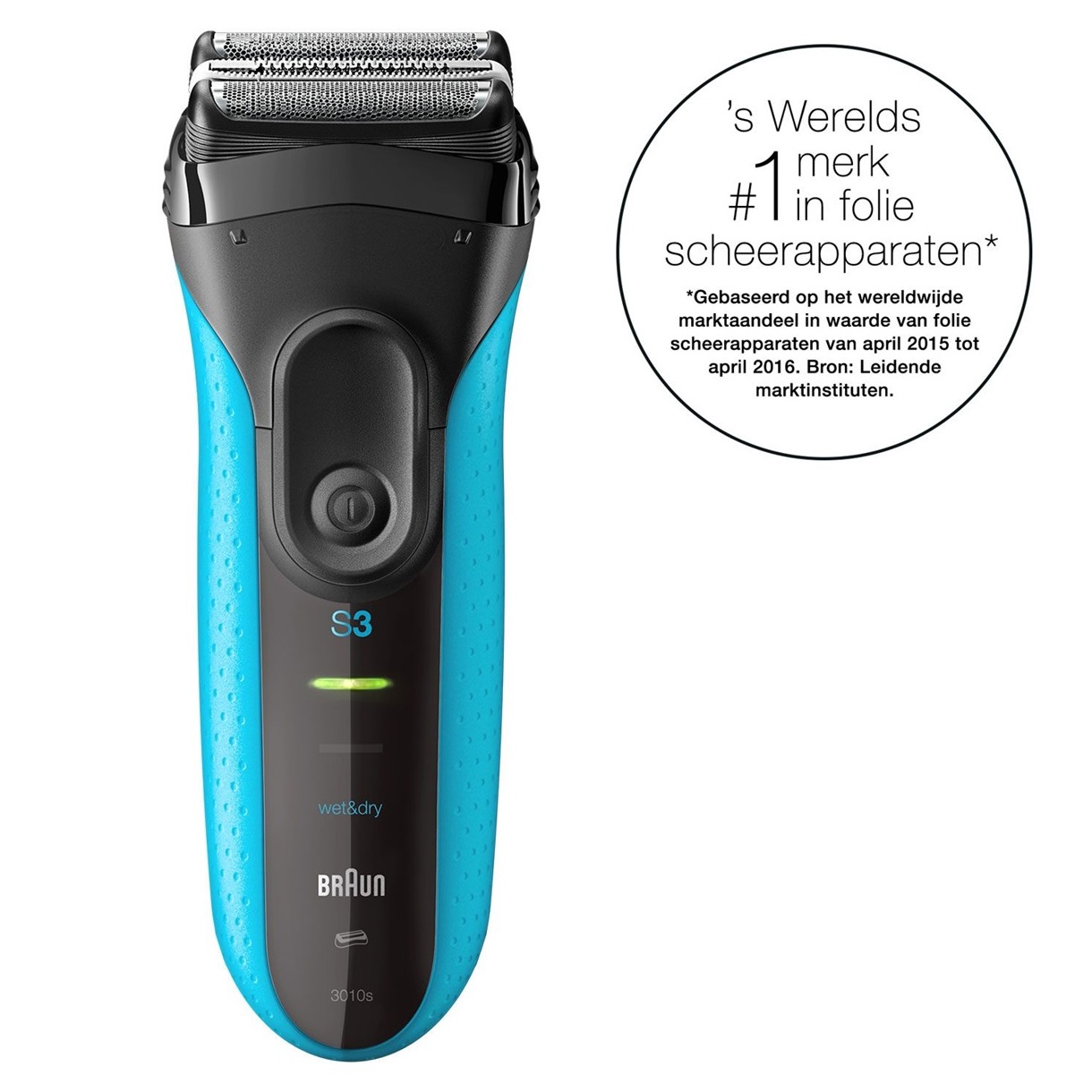 Telefoonleader - Braun Series 3 - 3010S + pouch + gel giftpack