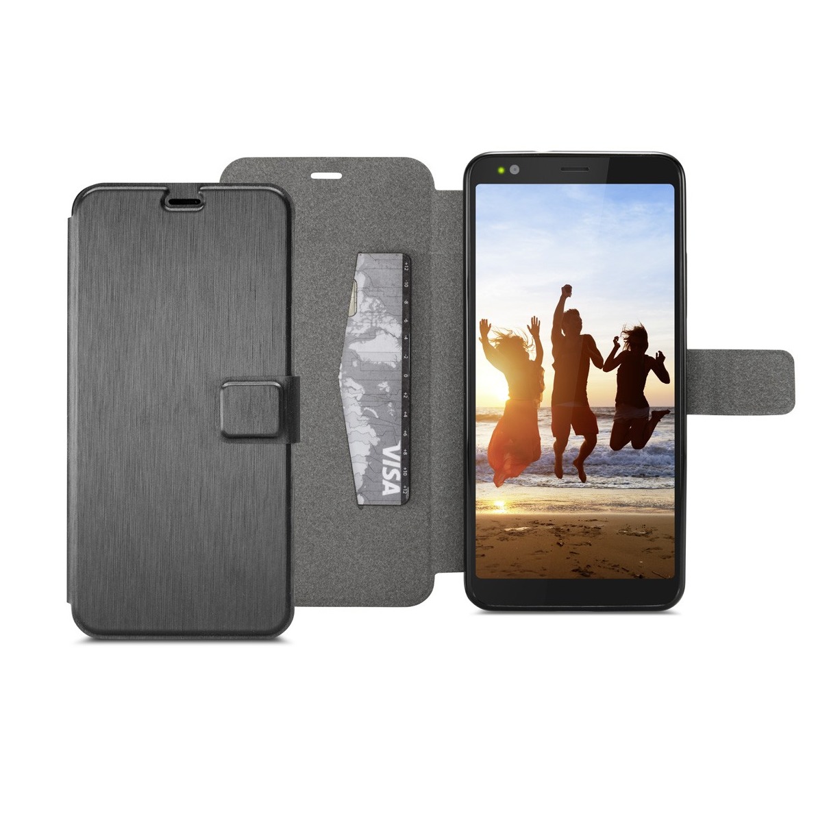 Gigaset GS370 Plus Booklet Case zwart