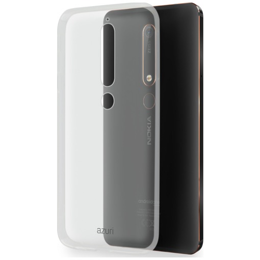 Azuri Case TPU voor Nokia 6.1 (2018) transparant