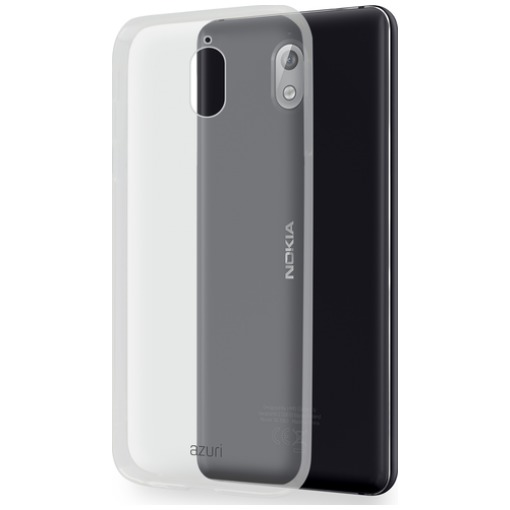 Telefoonleader - Azuri Case TPU - voor Nokia 3 (2018) transparant