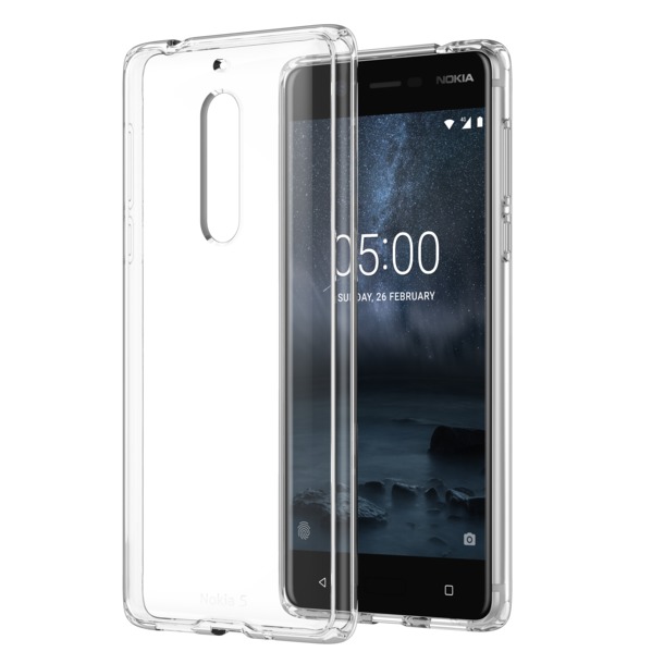 Nokia Back case - voor 5.1 transparant